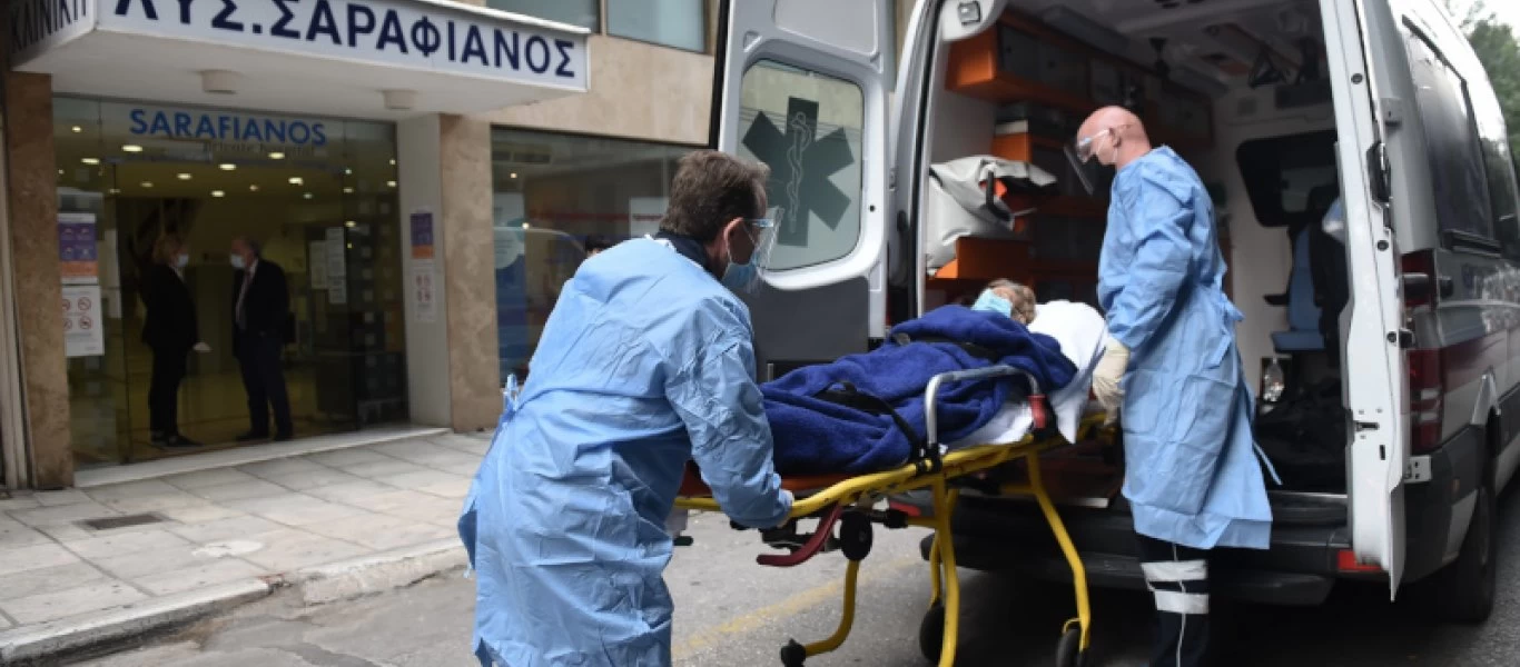 Θεσσαλονίκη: Άρχισε η διακομιδή νοσηλευομένων ασθενών από ιδιωτικές κλινικές που επιτάχθηκαν (βίντεο)